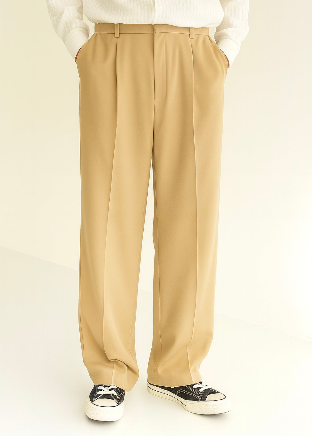 Beige Korean Pant