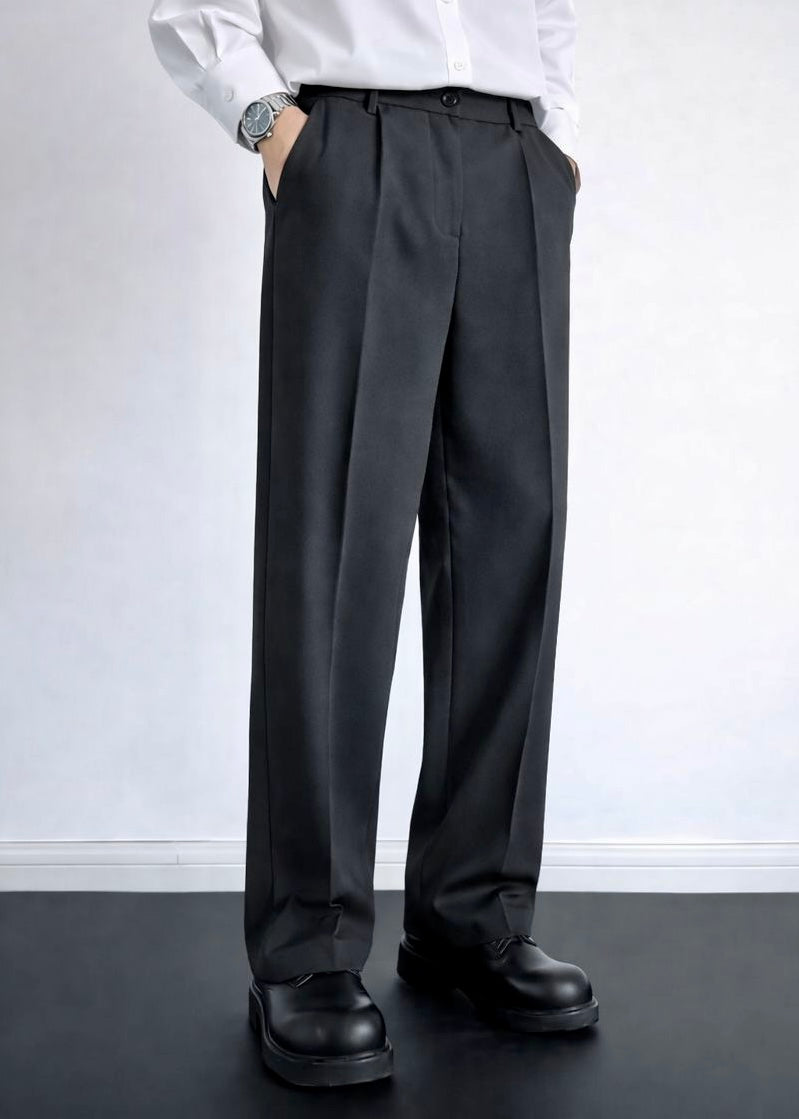 Charcoal Gray Korean Pant