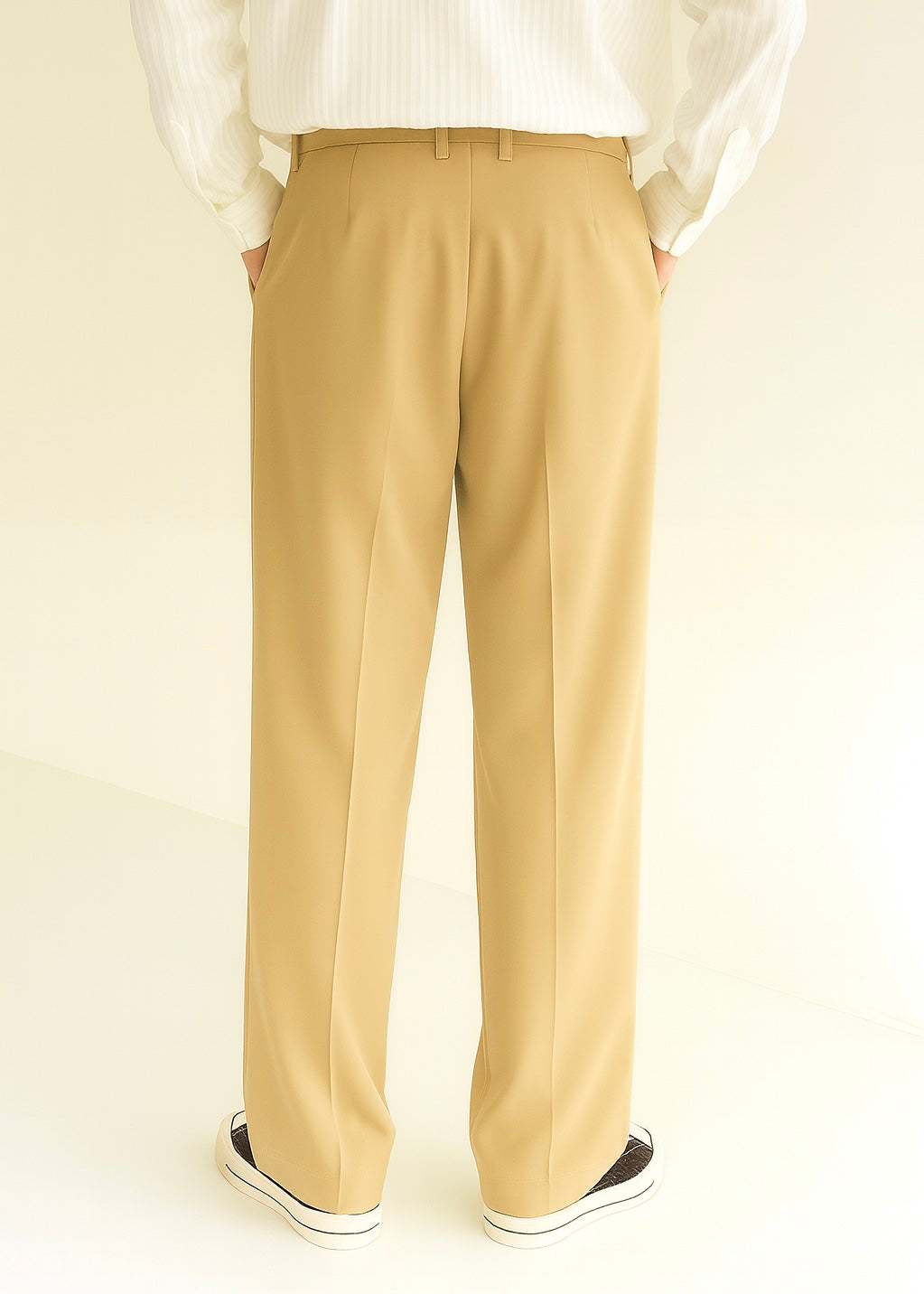 Beige Korean Pant