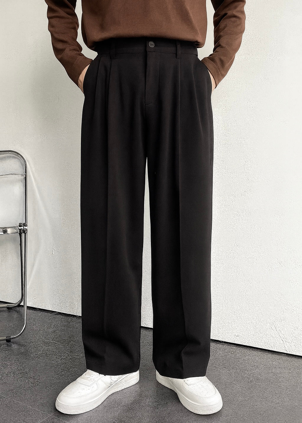 Black Korean Pant
