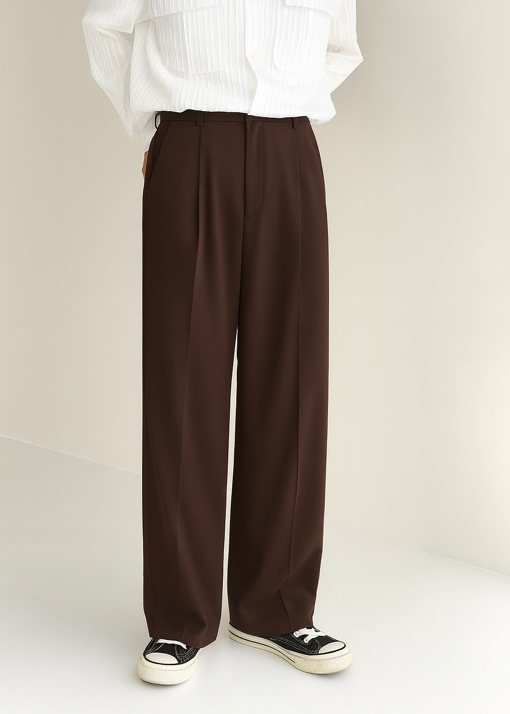 Coffee Brown Korean Pant