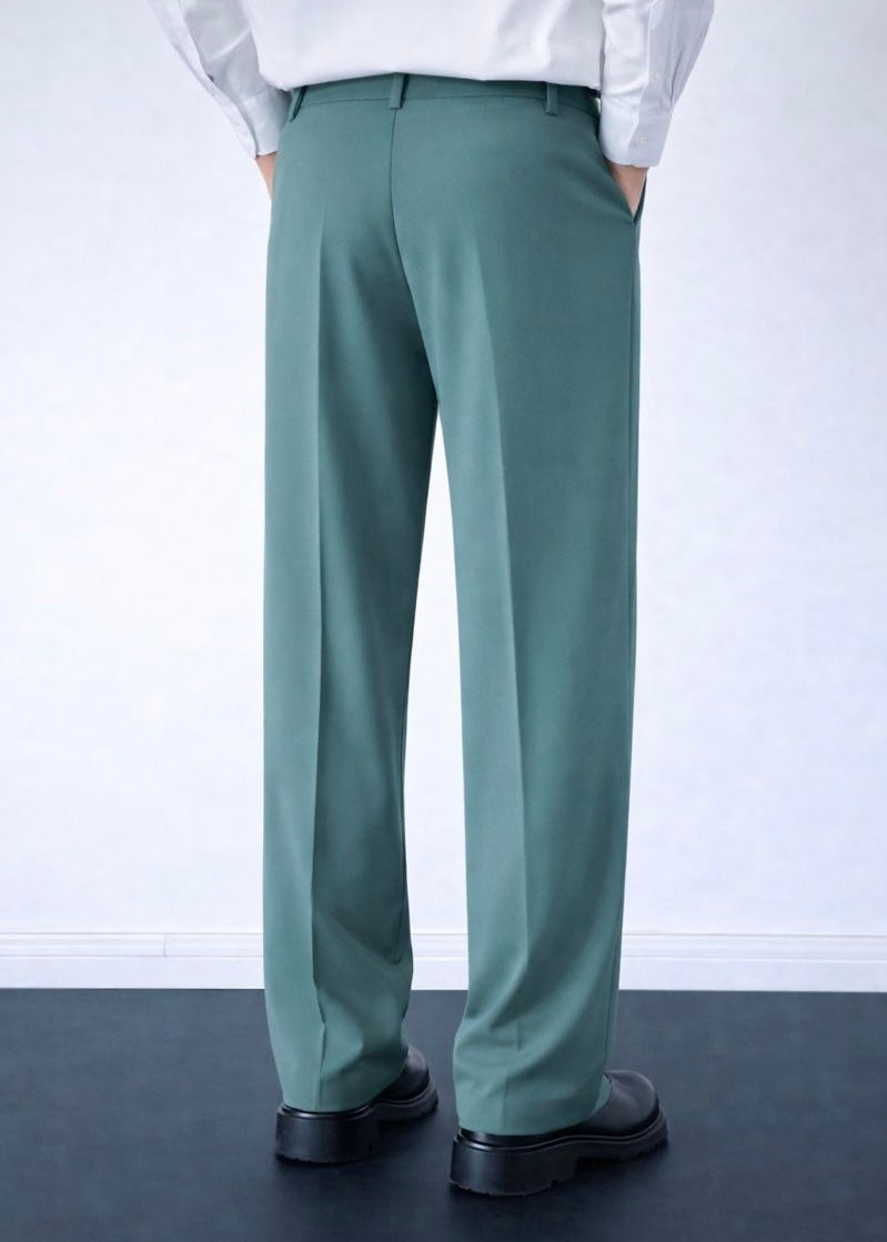 Sea Green Korean Pant
