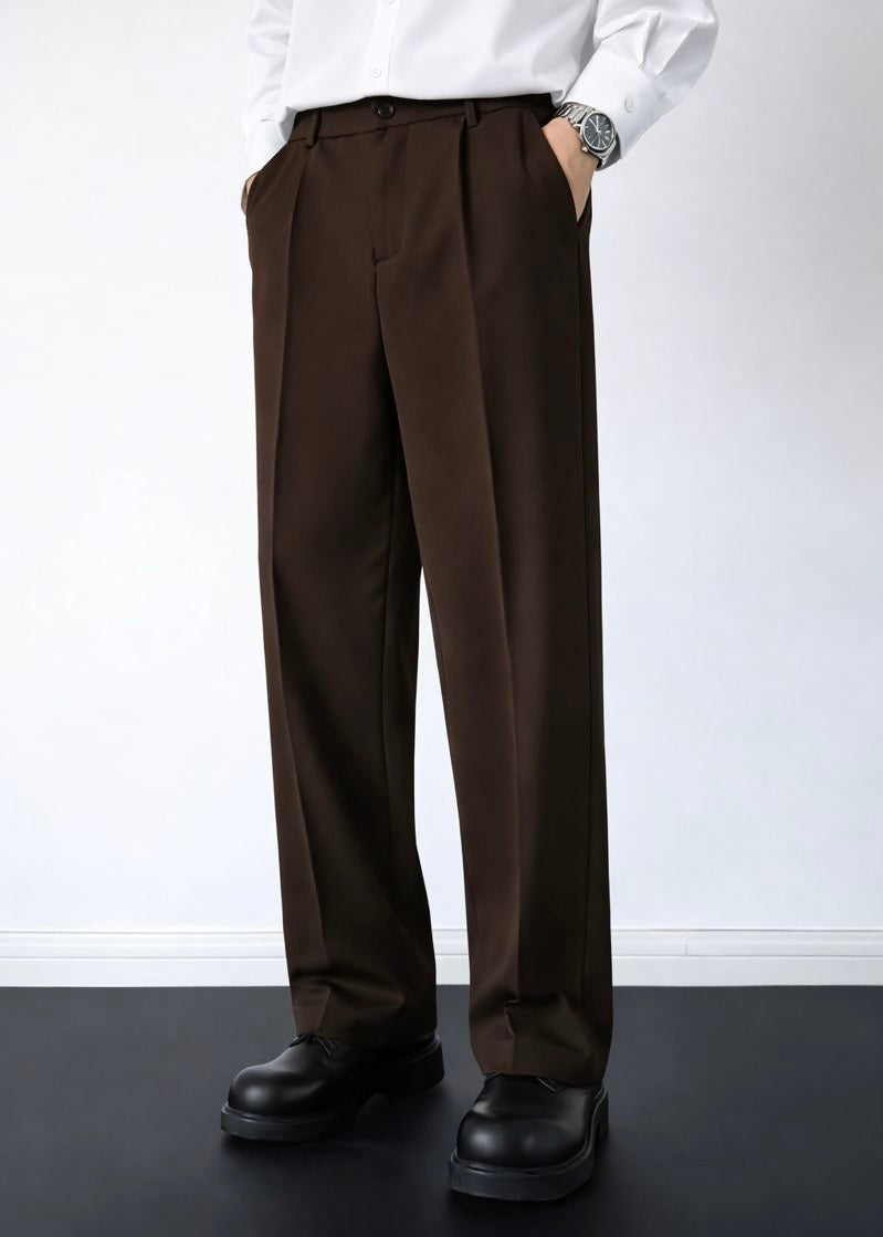 Coffee Brown Korean Pant