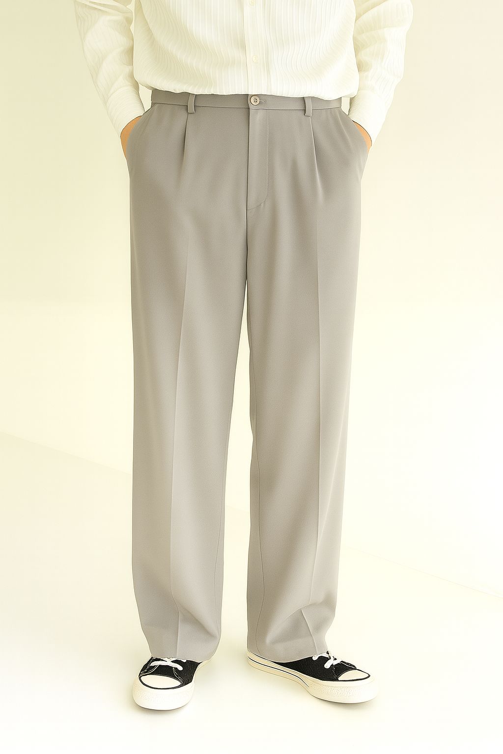 Grey Korean Pant