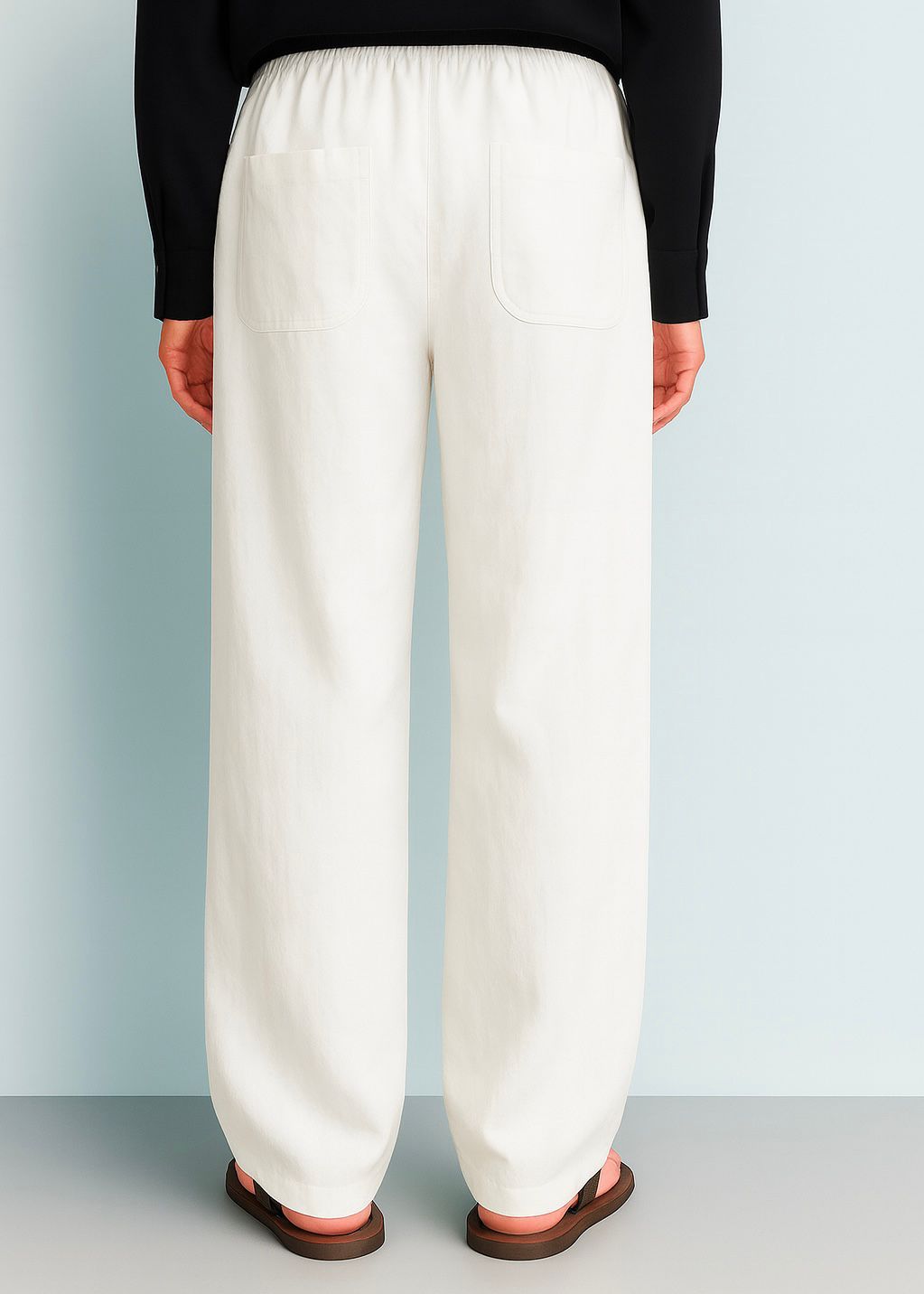White Linen Pant