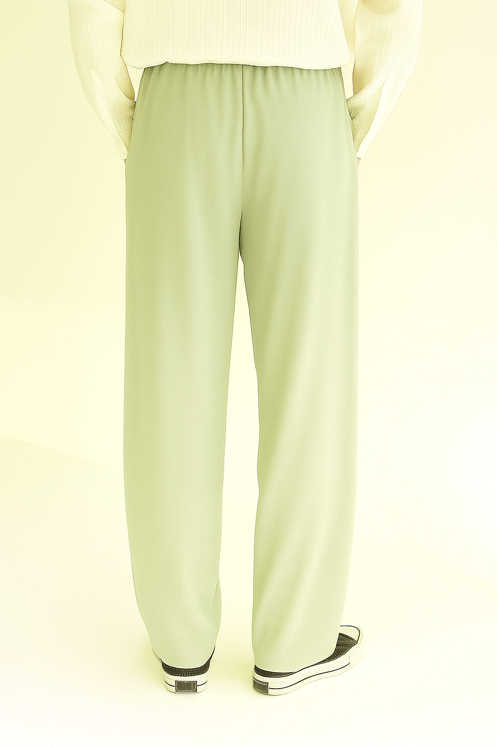 Pistachio Green Korean Pant