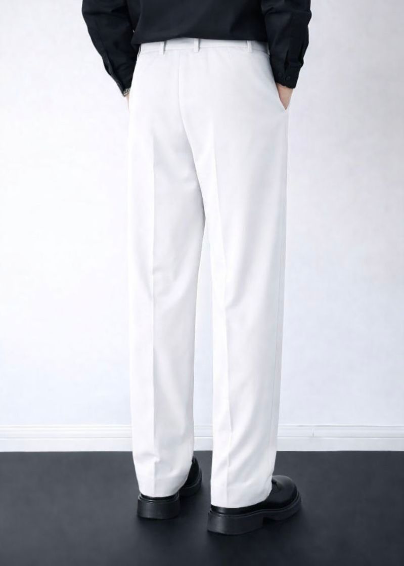 White Korean Pant